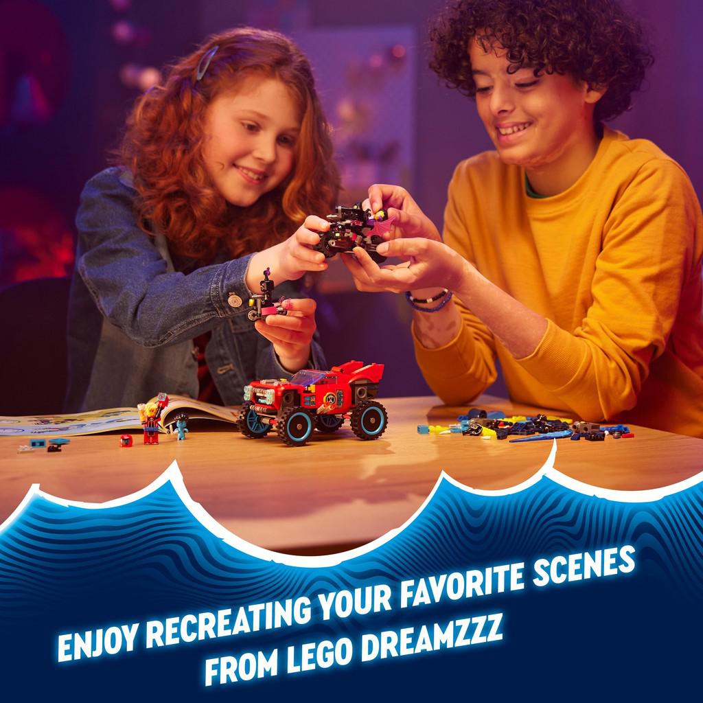 enjiy recreating your favorite scenes from LEGO dreamzzz