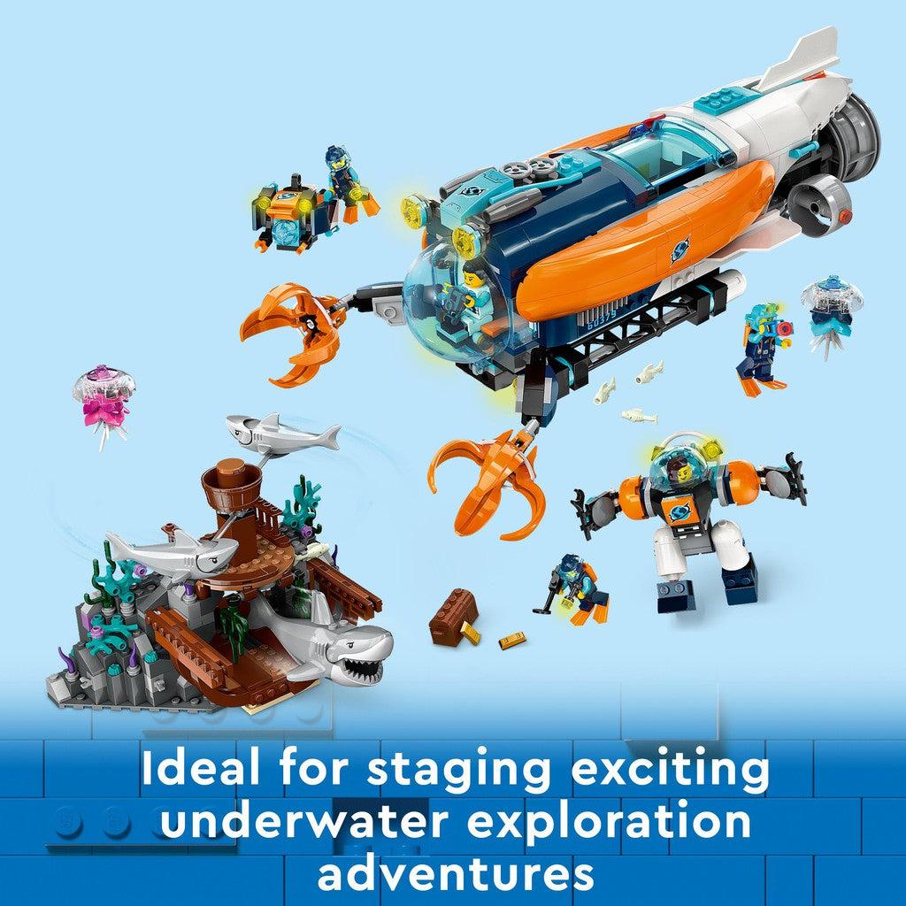 ideal for staging exciting underwater exploration