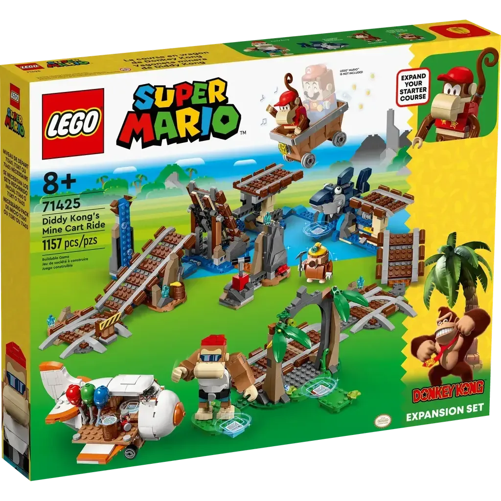 Diddy Kong's Mine Cart Ride Expansion Set-LEGO-The Red Balloon Toy Store