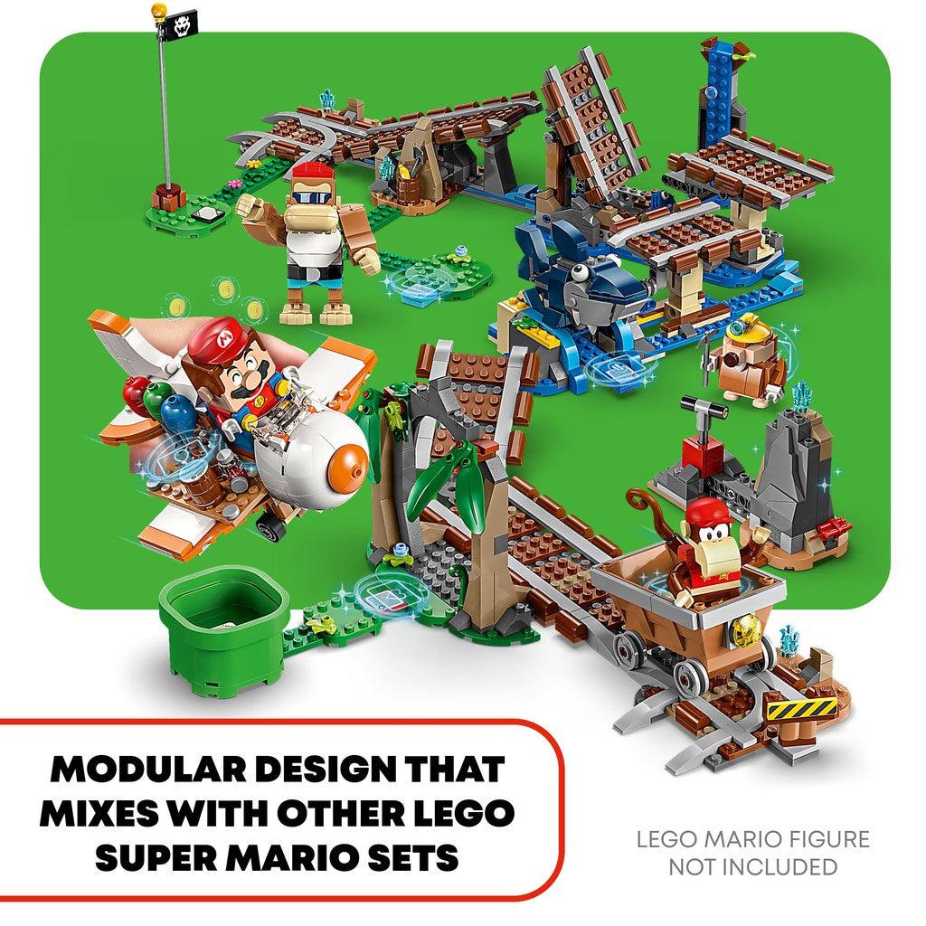 Modular Design that mixes with other LEGO super mario sets