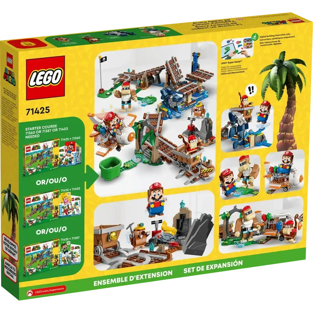 Diddy Kong's Mine Cart Ride Expansion Set-LEGO-The Red Balloon Toy Store