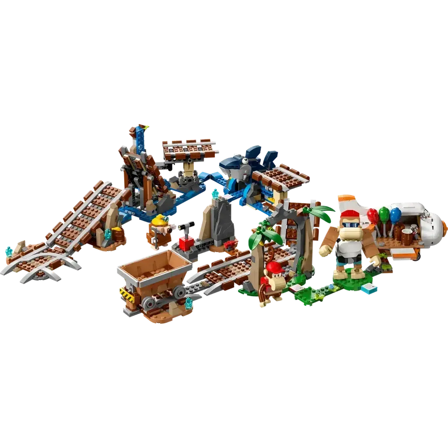 LEGO Super Mario: Diddy Kong's Mine Cart Ride Expansion Set (71425