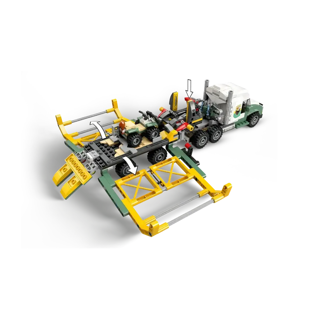 Dinosaur Missions: Allosaurus Transport Truck-LEGO-The Red Balloon Toy Store