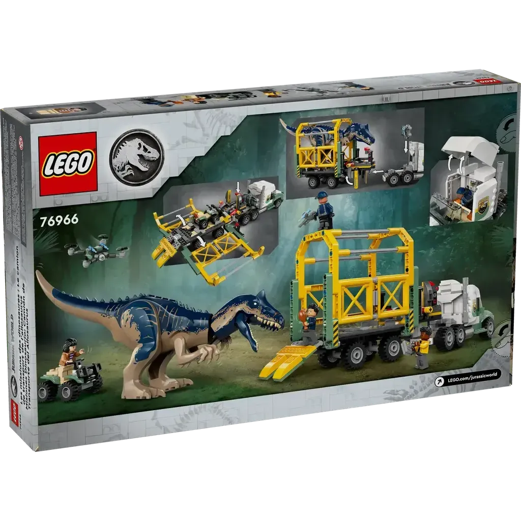 Dinosaur Missions: Allosaurus Transport Truck-LEGO-The Red Balloon Toy Store