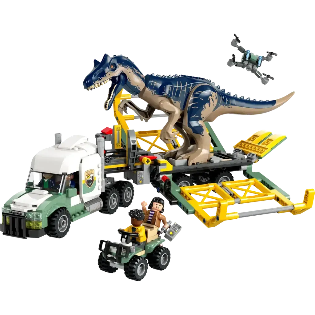 Dinosaur Missions: Allosaurus Transport Truck-LEGO-The Red Balloon Toy Store