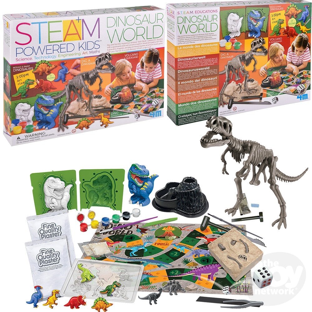 Dinosaur World Kit STEAM-The Toy Network-The Red Balloon Toy Store