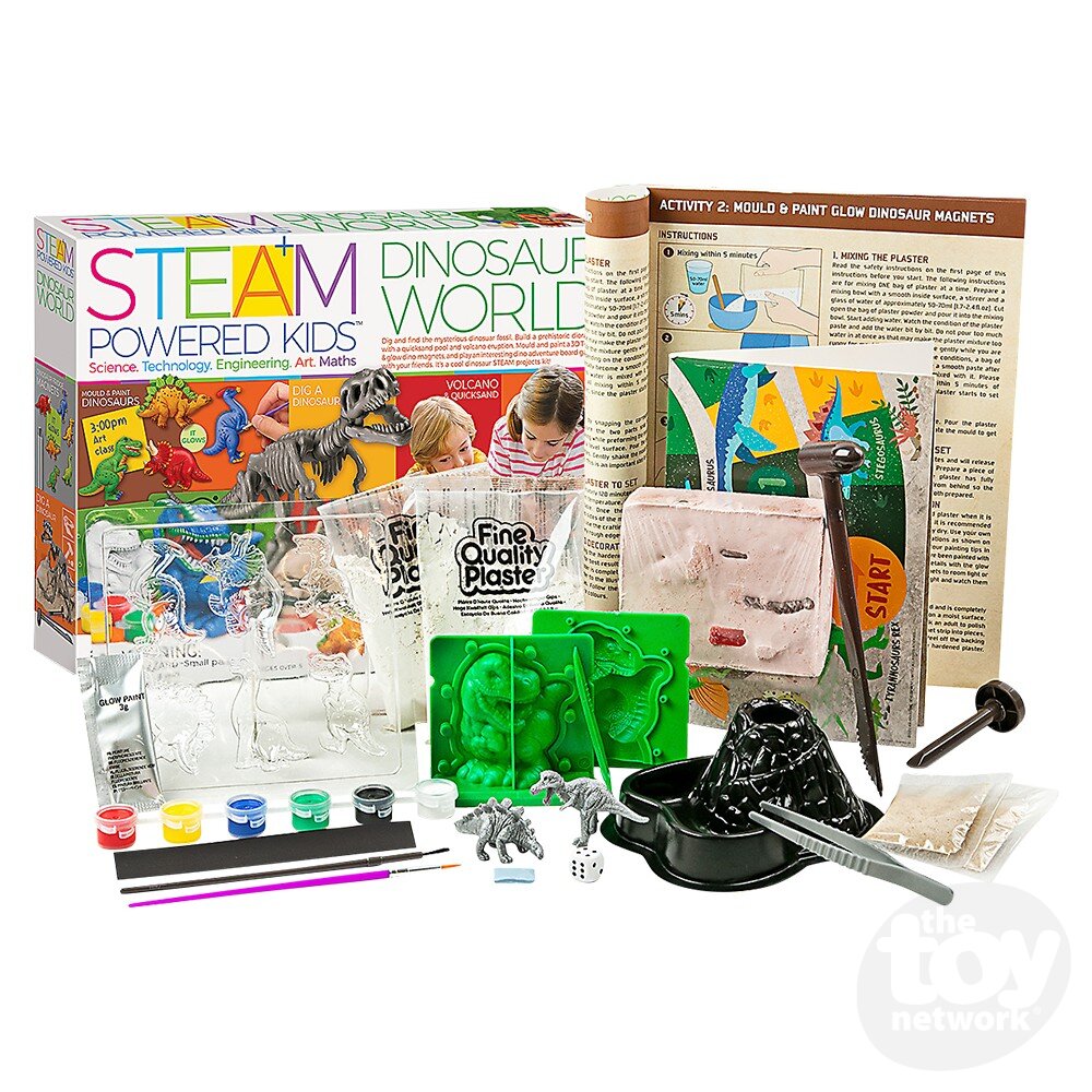 Dinosaur World Kit STEAM-The Toy Network-The Red Balloon Toy Store