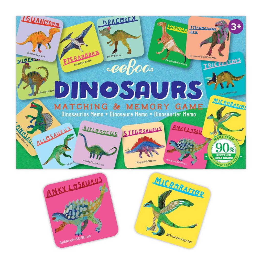the image of the box with two dinosaur cards outside the box. the cards are drawn beautifully. 