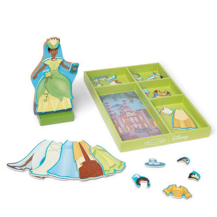 Disney Magnetic Dress Up Tiana-Melissa & Doug-The Red Balloon Toy Store