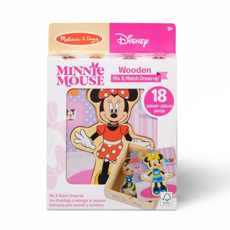 Disney Minnie Wooden Mix & Match Dressup-Melissa & Doug-The Red Balloon Toy Store