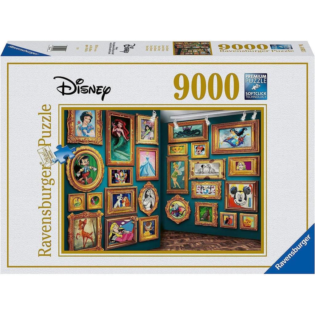 Image of the front of the puzzle box. In the center is a picture of what the finished puzzle would look like.