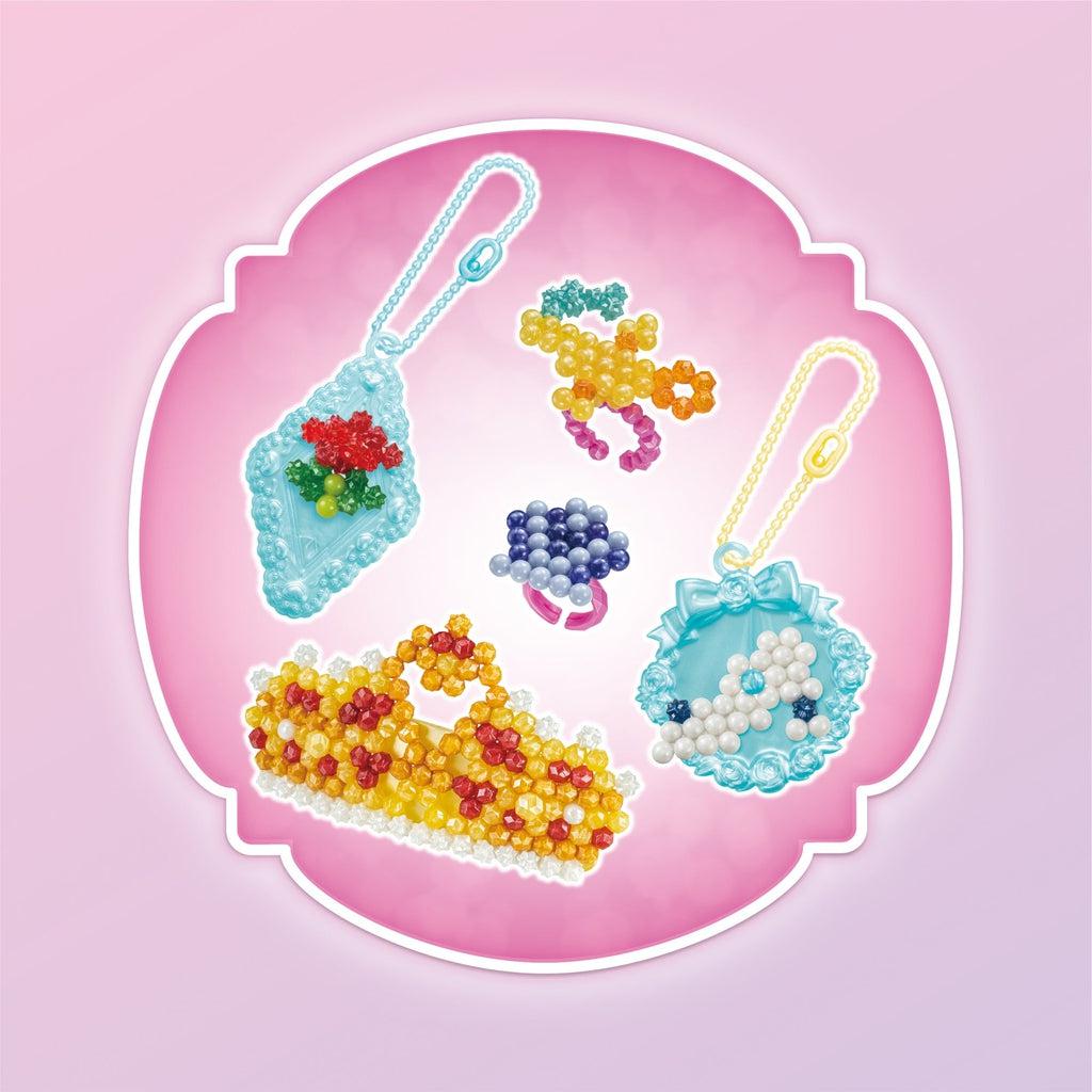 an image showing some accessories that can be made alongside the disney princesses. 