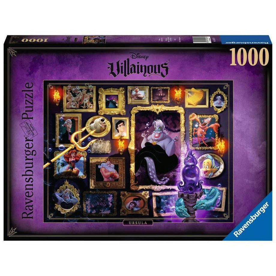 Disney Villainous: Ursula 1000pc - Ravensburger – The Red Balloon