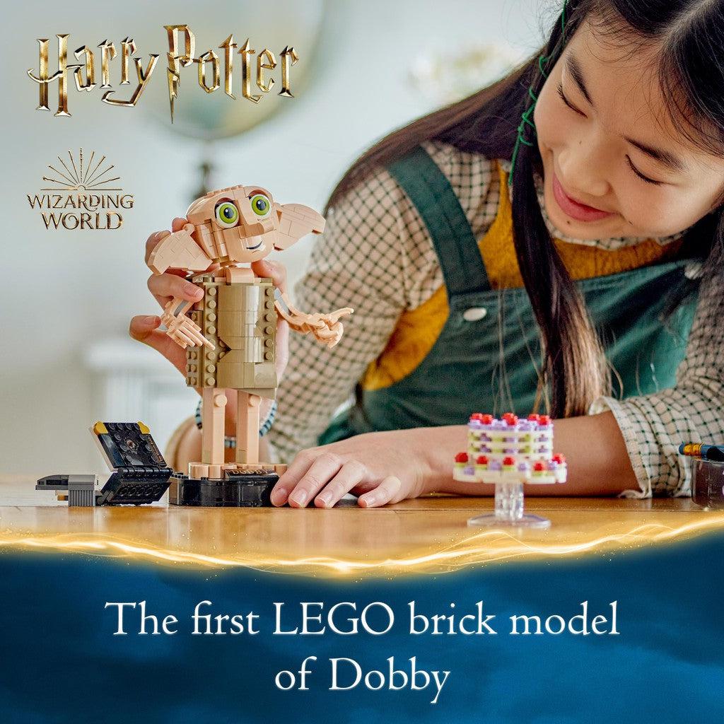 the first LEGO brick model of dobby