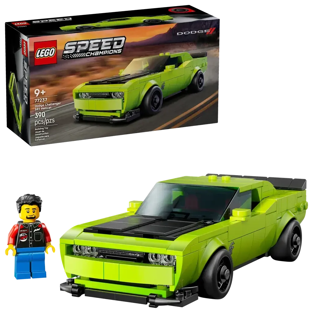 Dodge Challenger SRT Hellcat Sports Car-LEGO-The Red Balloon Toy Store
