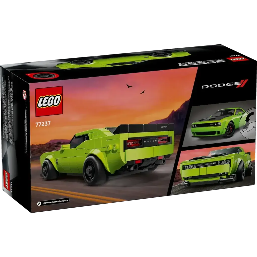 Dodge Challenger SRT Hellcat Sports Car-LEGO-The Red Balloon Toy Store