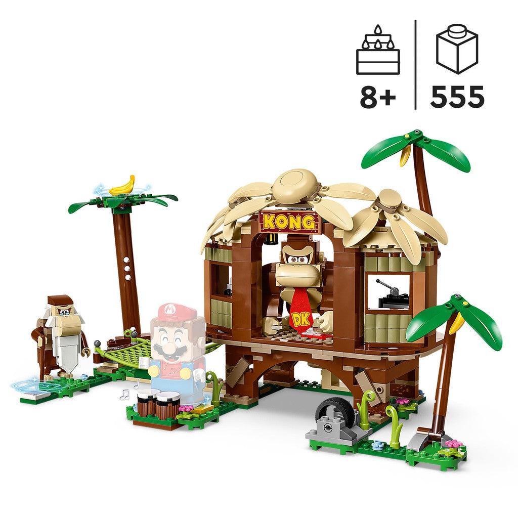 for ages 8+ with 555 LEGO pieces included.