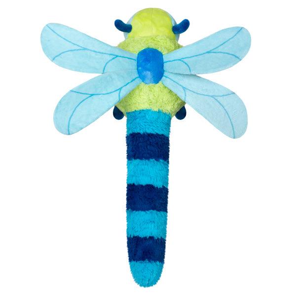 Top view of the plush. Shows that it has two sets of wings totaling 4 wings.