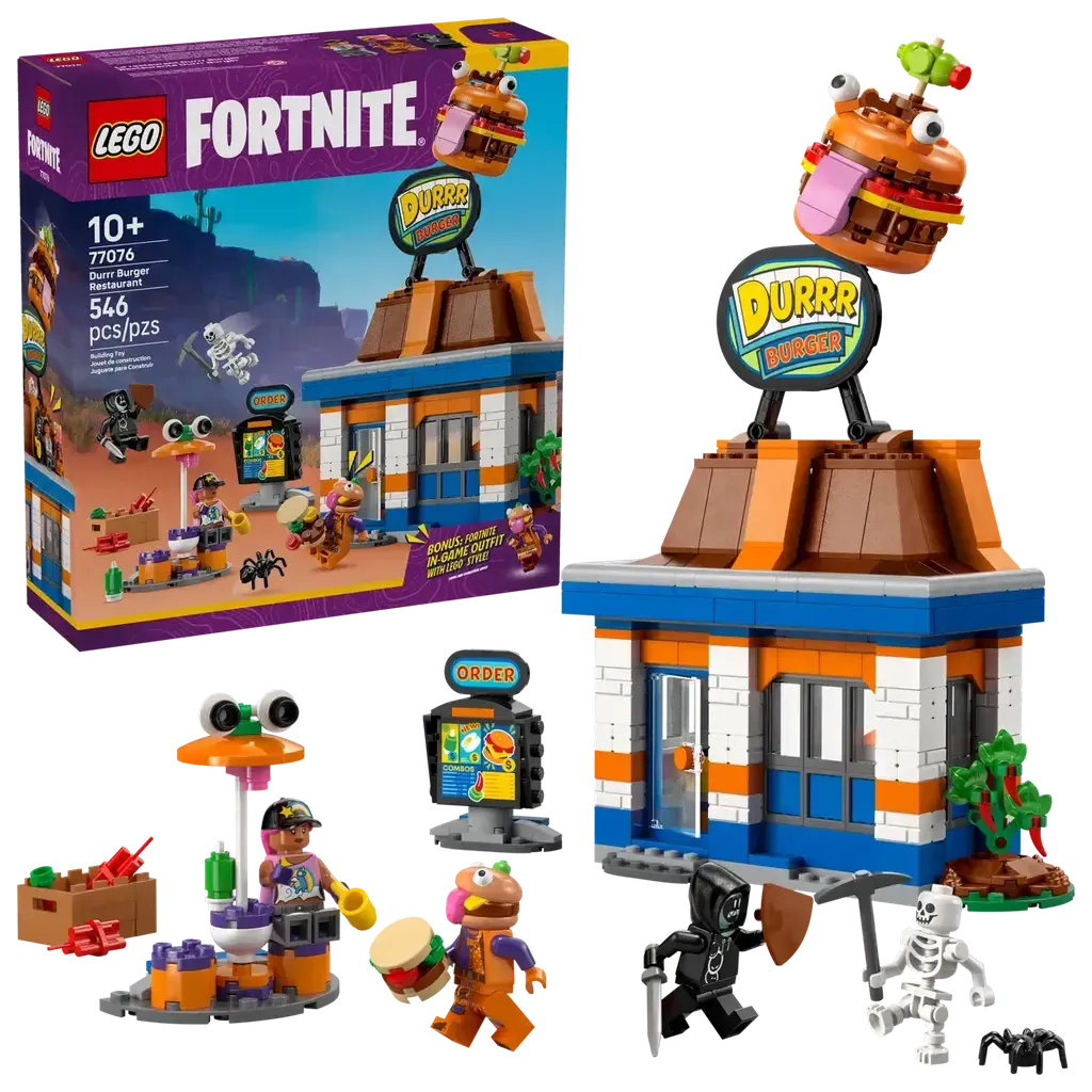 Durrr Burger Restaurant-LEGO-The Red Balloon Toy Store