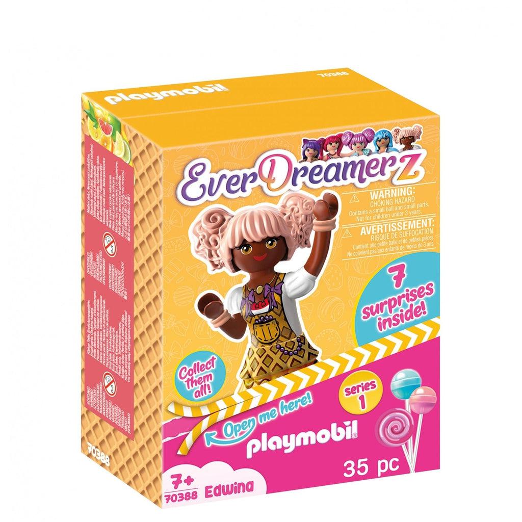 Edwina Everdreamerz box cover picture. Edwina comes with 7 surprises inside. 