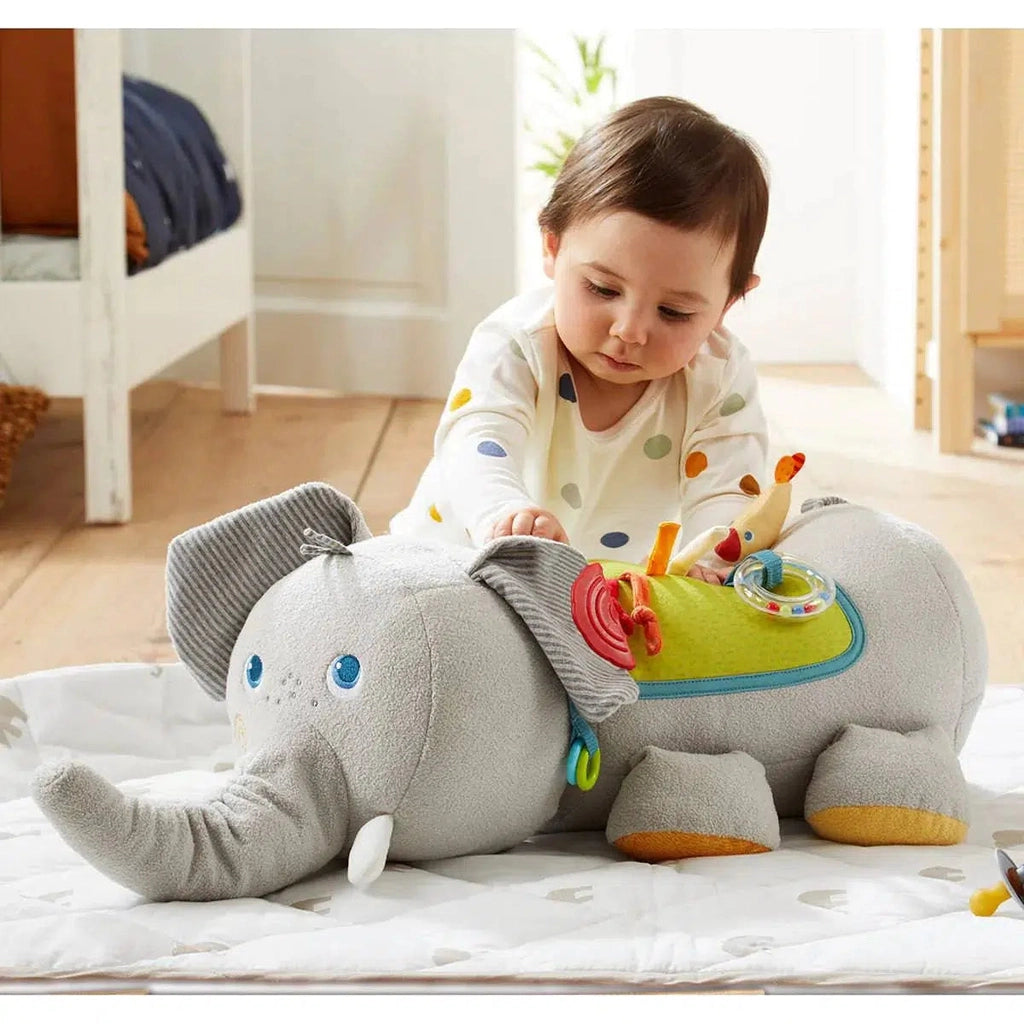 Elephant Discovery Pillow-Haba-The Red Balloon Toy Store