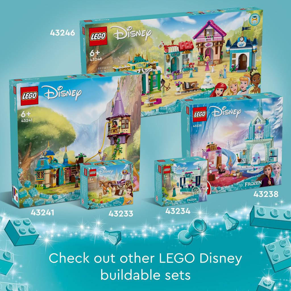 check out other LEGO Disney build able sets, 43241 43233 43234 43238 43246