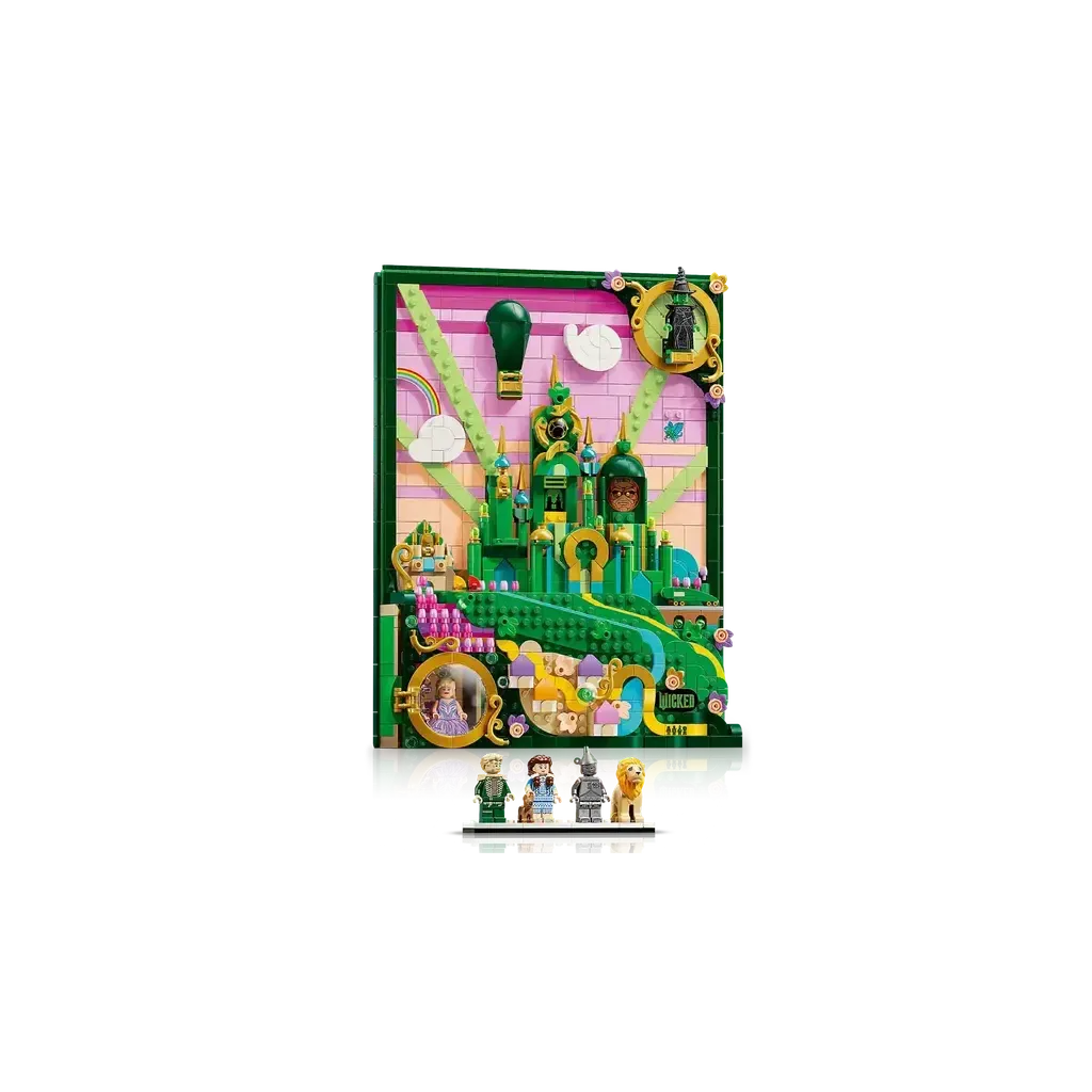 Emerald City Wall Art-LEGO-The Red Balloon Toy Store