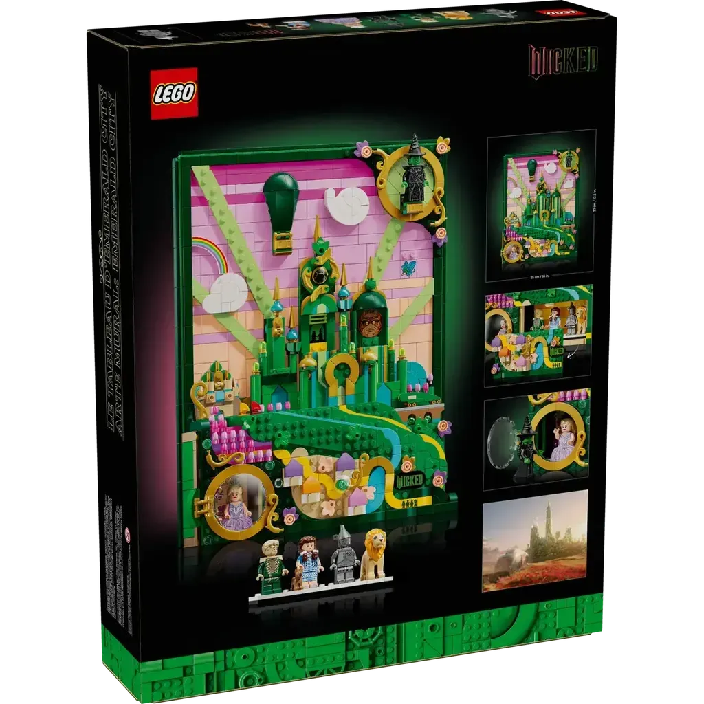 Emerald City Wall Art-LEGO-The Red Balloon Toy Store