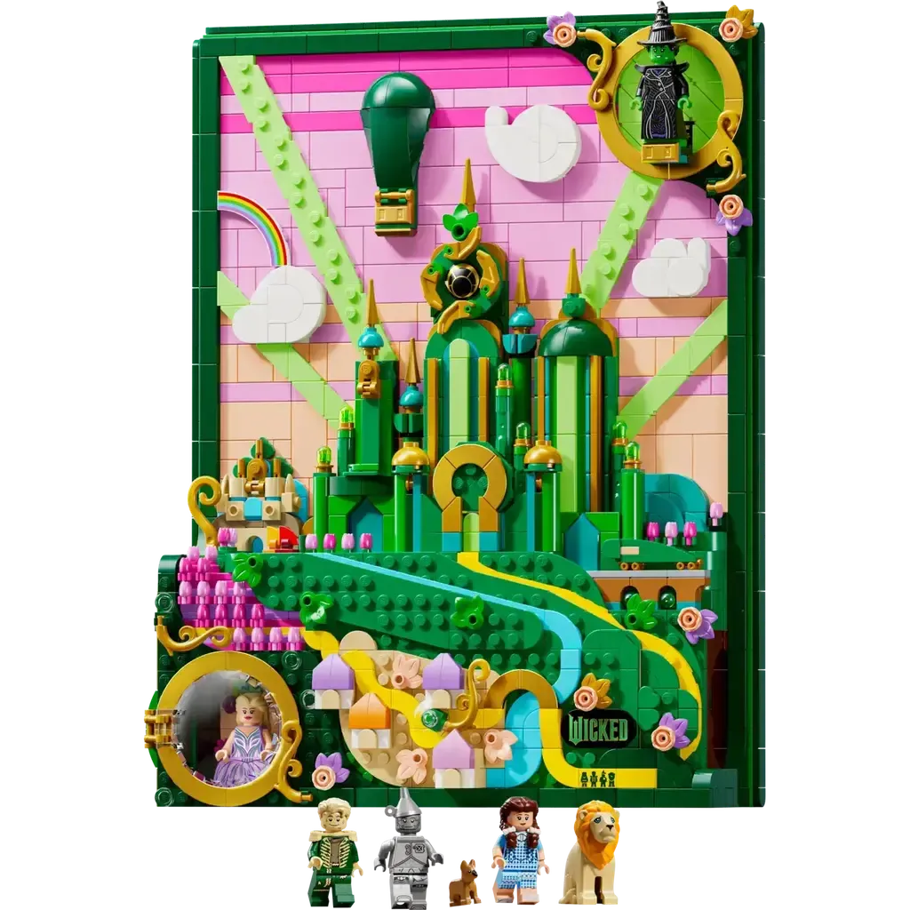 Emerald City Wall Art-LEGO-The Red Balloon Toy Store