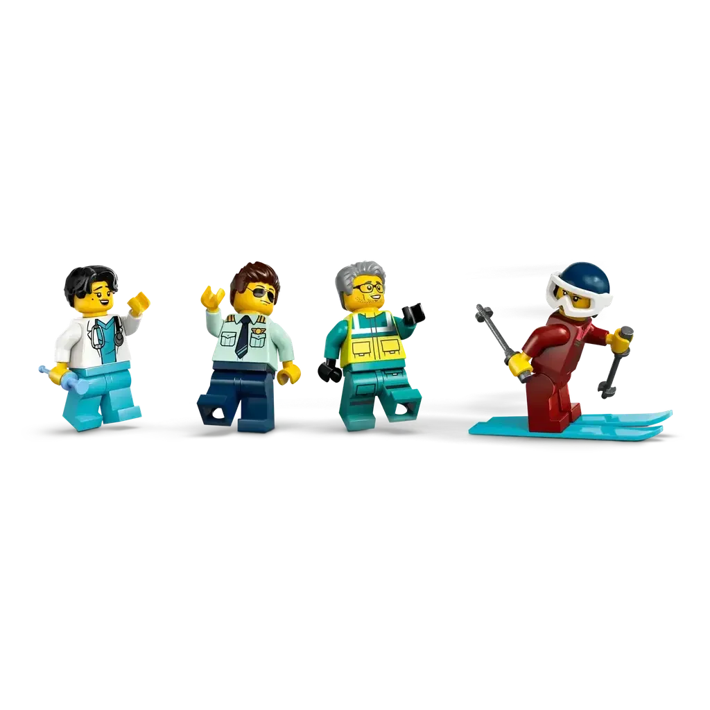 Emergency Air Ambulance Airplane-LEGO-The Red Balloon Toy Store