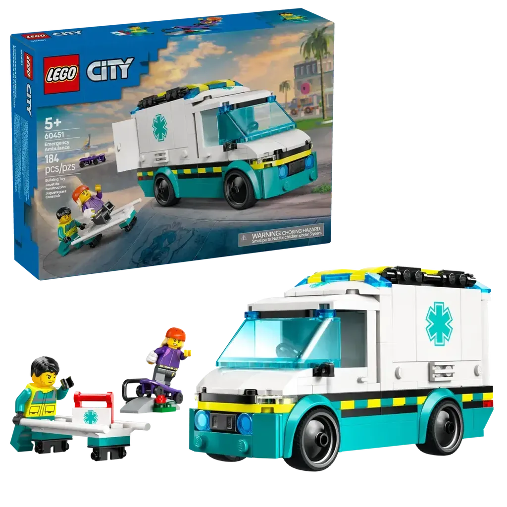 Emergency Ambulance-LEGO-The Red Balloon Toy Store
