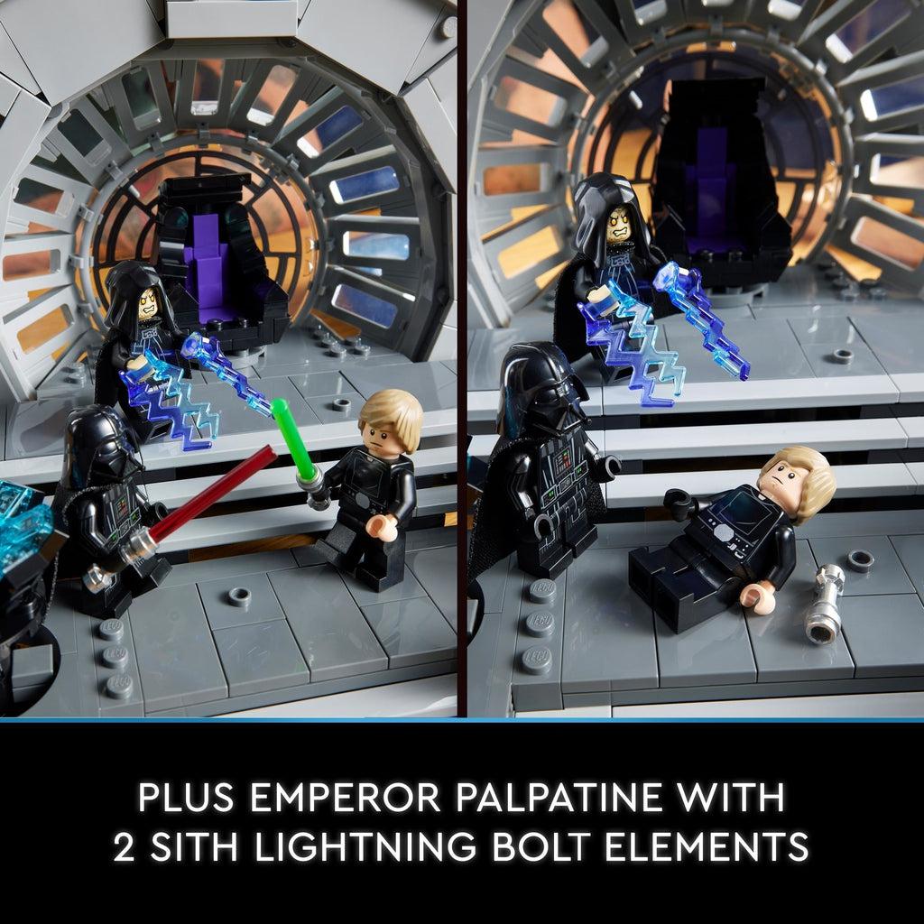 plus emperor palpatine with 2 sith lighting bolt elements
