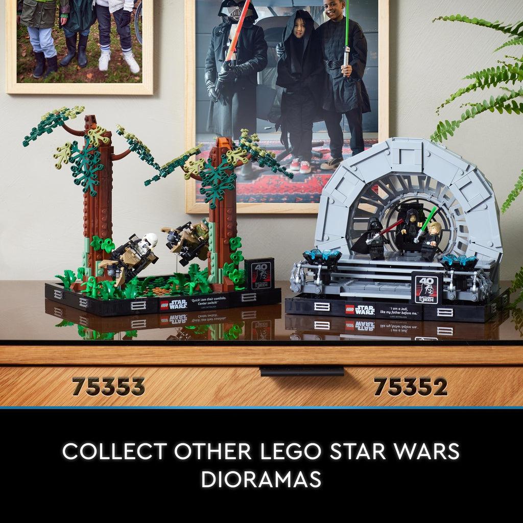 collect other LEGO Star Wars dioramas 75353