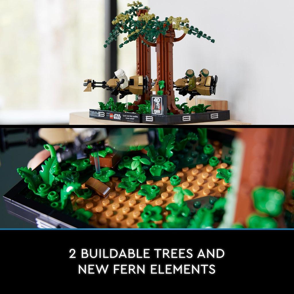 2 buildable trees and new fern elements