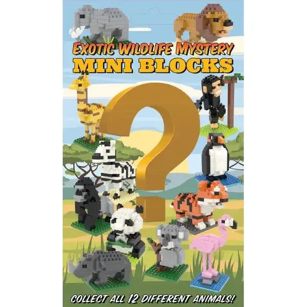 Exotic Wildlife Mystery Mini Block Pack - Impact Photographics