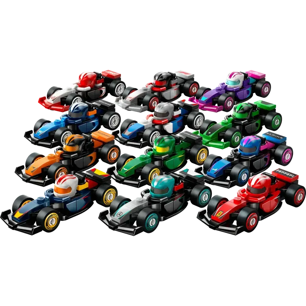 F1 Collectible Race Cars Blind Box-LEGO-The Red Balloon Toy Store