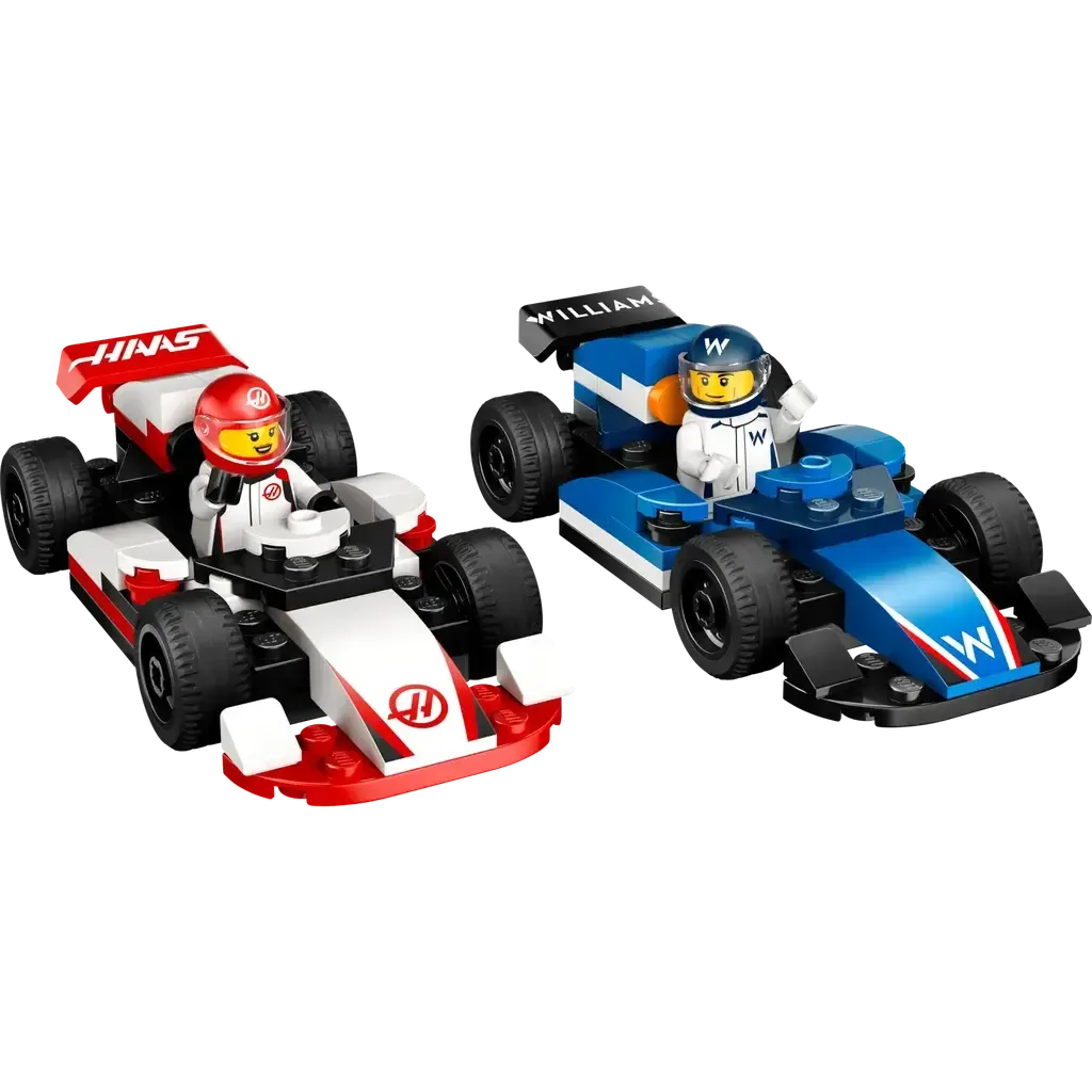 F1 Williams Racing & Haas F1 Race Cars-LEGO-The Red Balloon Toy Store