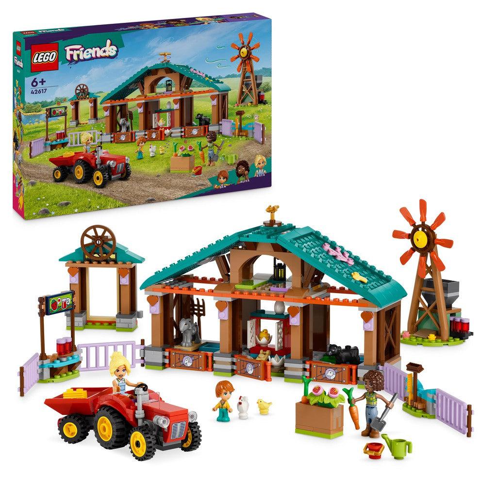 the LEGO Friends animal sanctuary is a safe LEGO place to care for animals