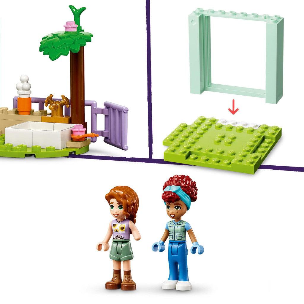 for ages 4+ with 161 LEGO pieces. Autumn and Gabriela are the characters running the clinic