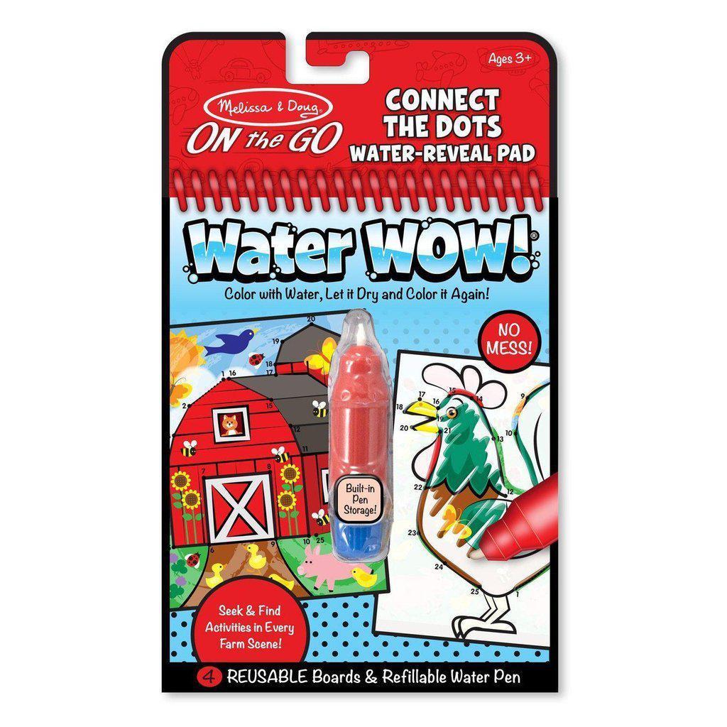 Water Wow! - Farm Connect the Dots-Melissa & Doug-The Red Balloon Toy Store