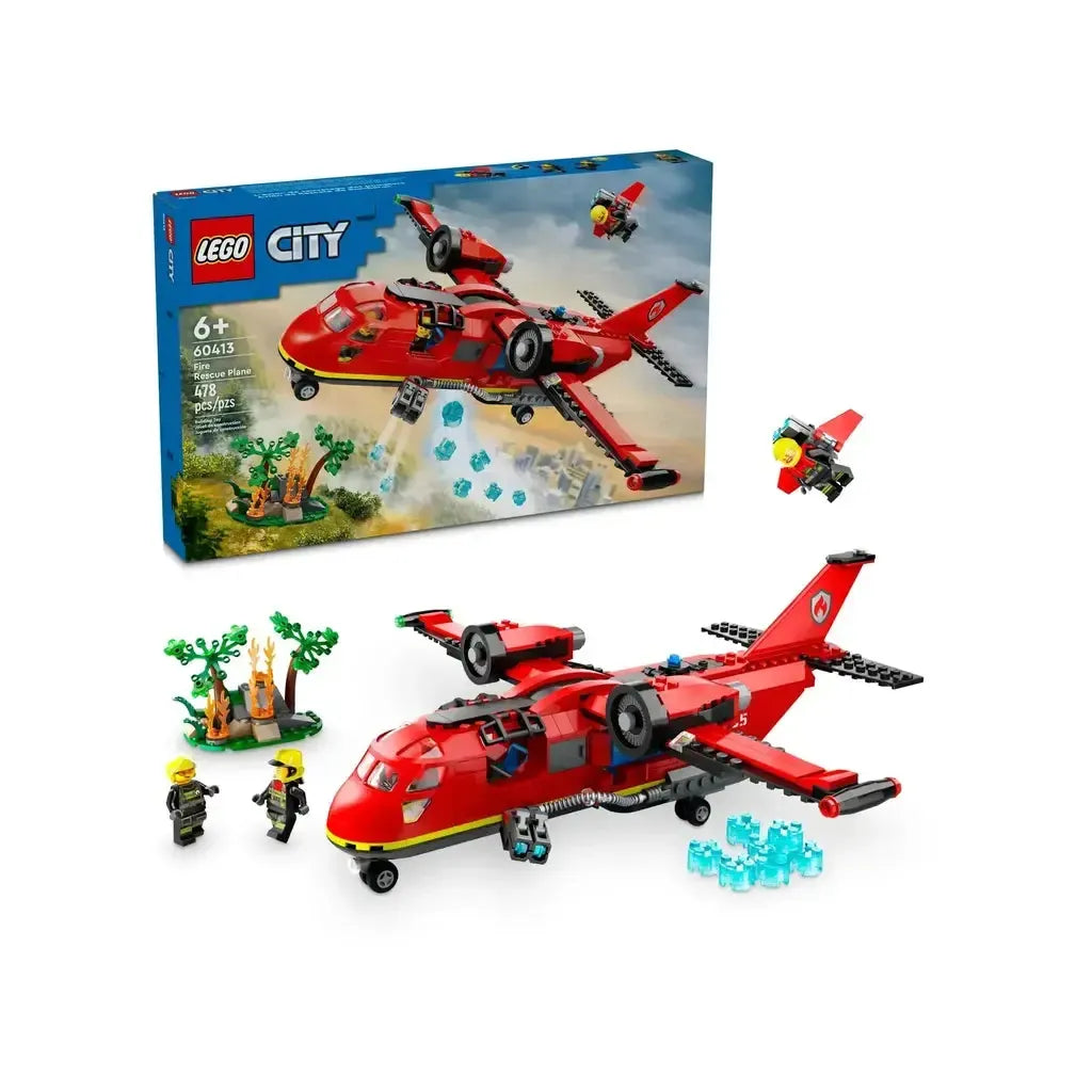 Fire Rescue Plane-LEGO-The Red Balloon Toy Store