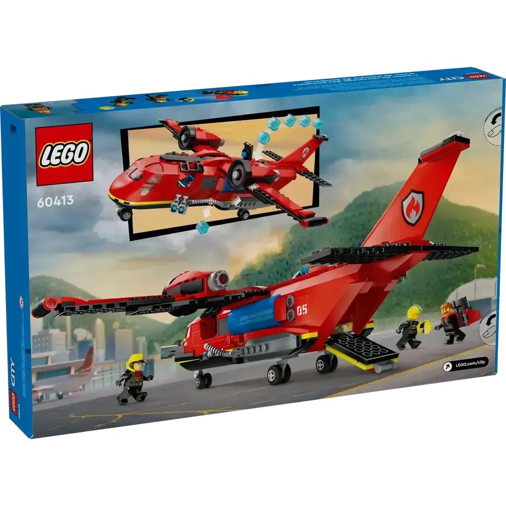 Fire Rescue Plane-LEGO-The Red Balloon Toy Store