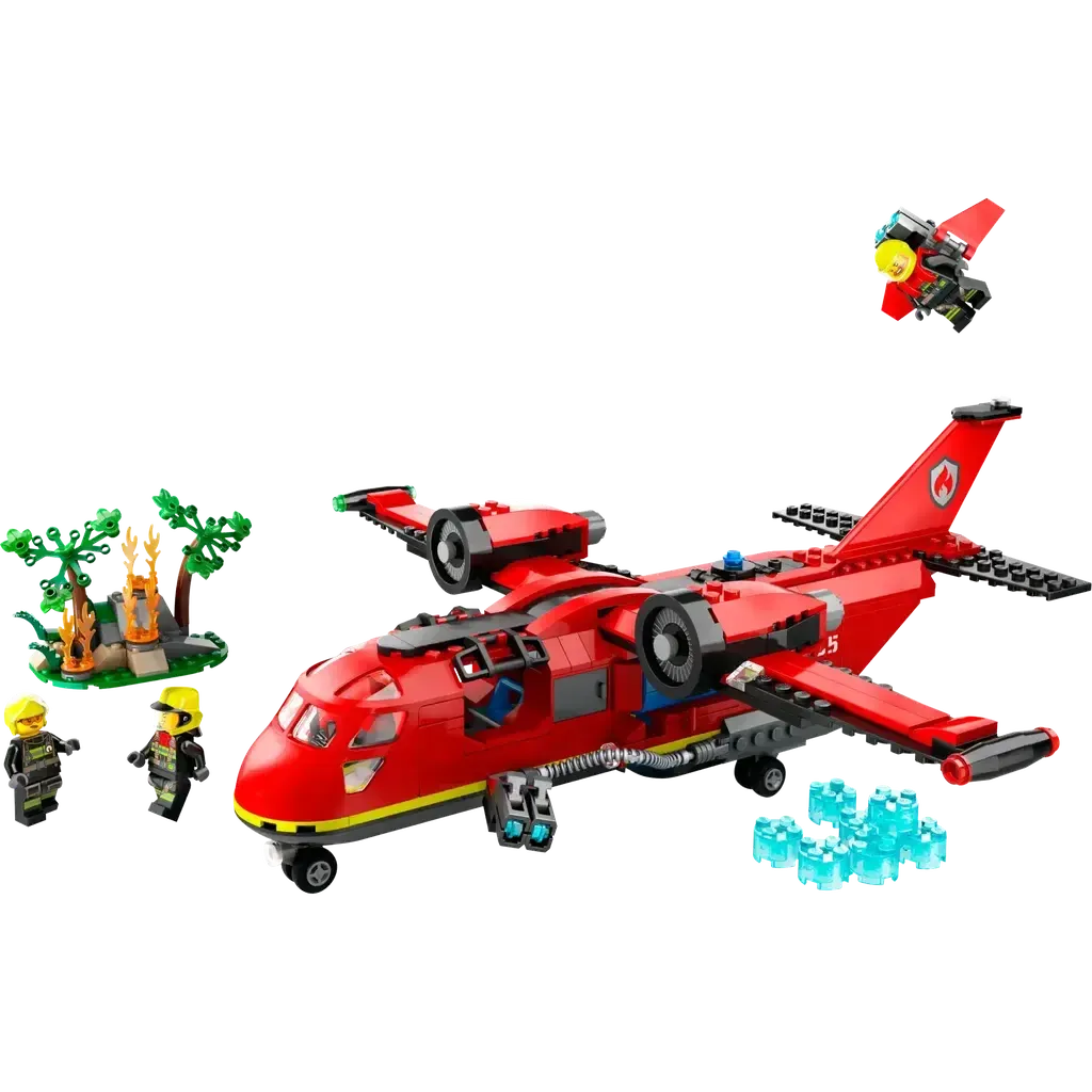 Fire Rescue Plane-LEGO-The Red Balloon Toy Store