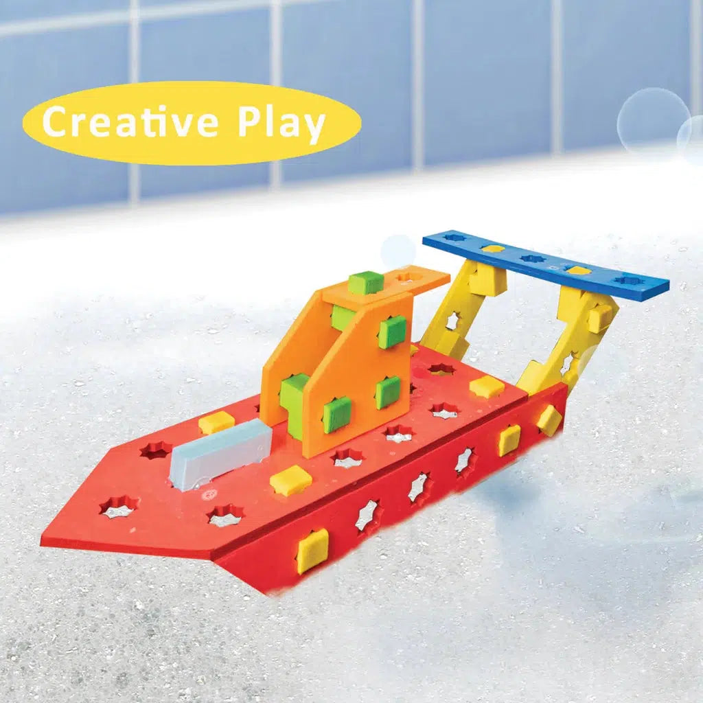 Shows that this toy encourages creative play.
