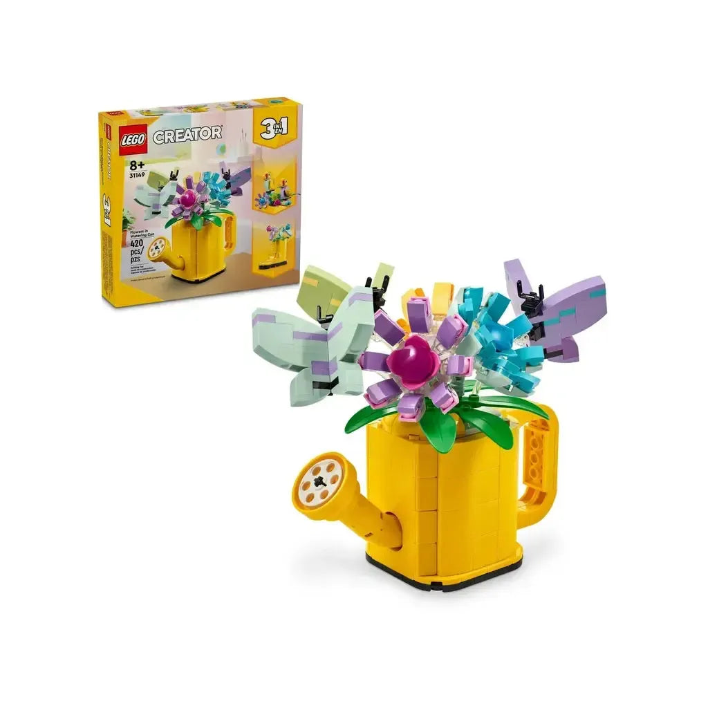 Flowers in Watering Can-LEGO-The Red Balloon Toy Store
