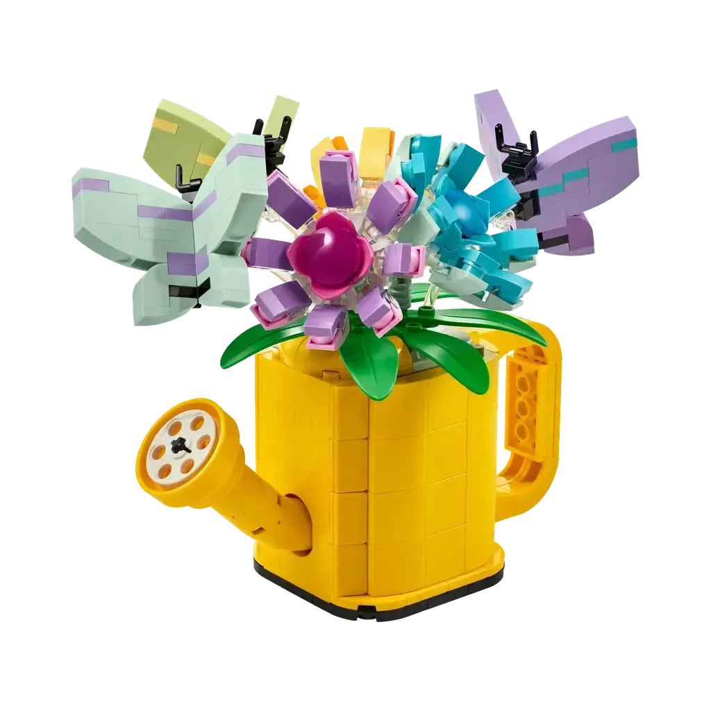 Flowers in Watering Can-LEGO-The Red Balloon Toy Store