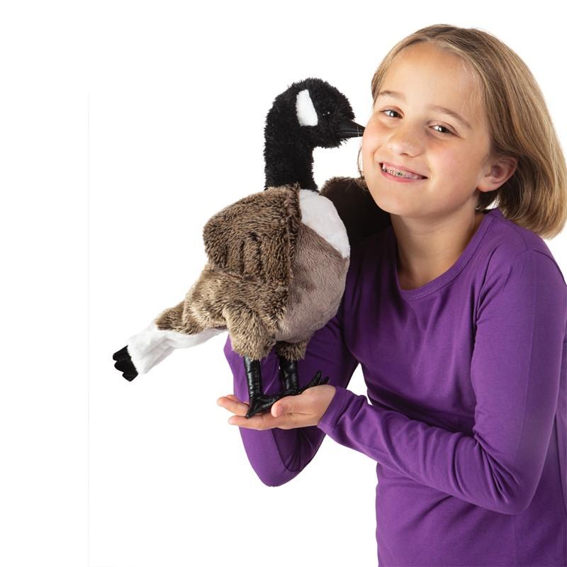 Folkmanis Canada Goose Puppet-Folkmanis Inc.-The Red Balloon Toy Store