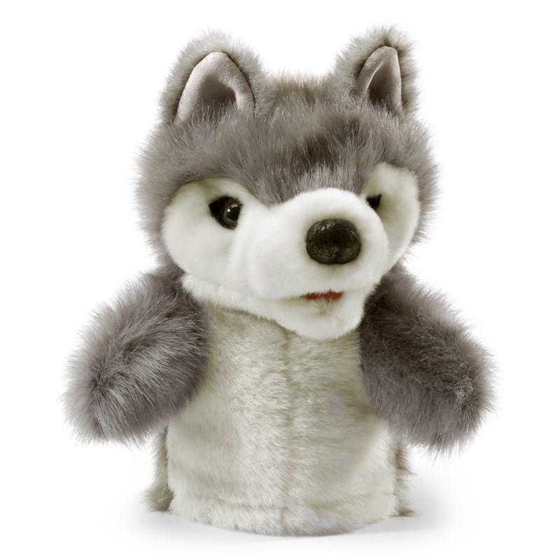 Folkmanis Little Wolf Puppet-Folkmanis Inc.-The Red Balloon Toy Store