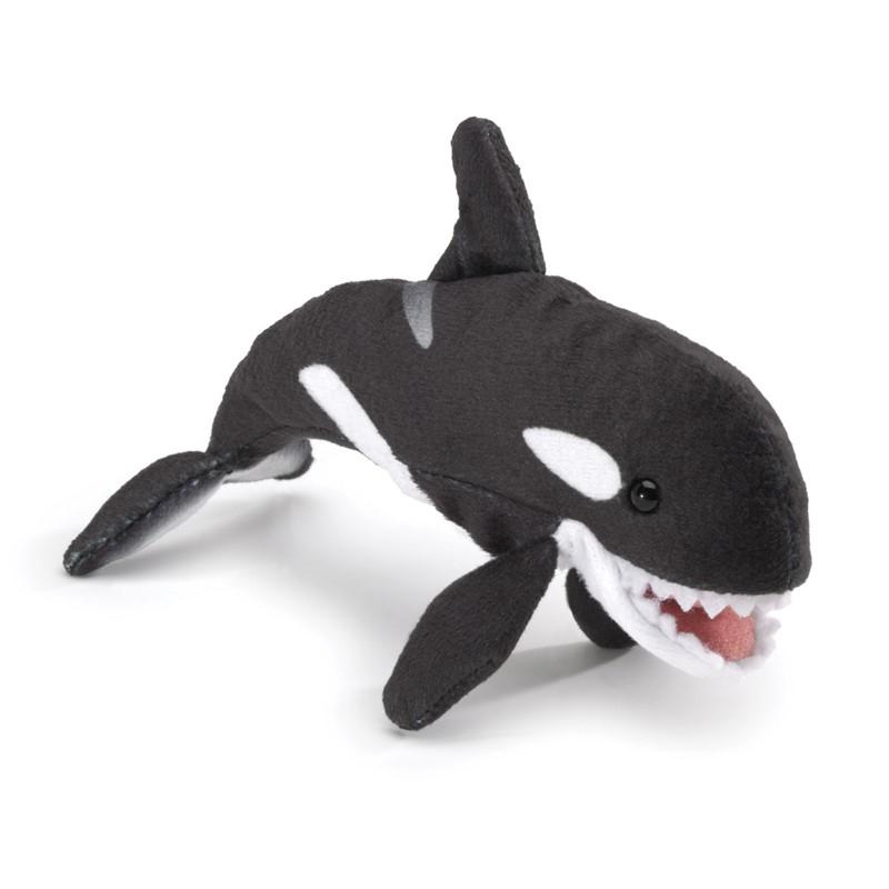 Folkmanis Mini Orca Puppet-Folkmanis Inc.-The Red Balloon Toy Store