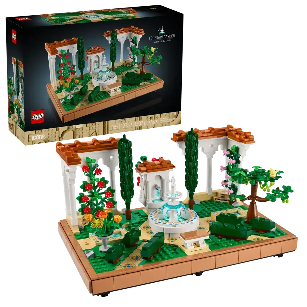 Fountain Garden-LEGO-The Red Balloon Toy Store
